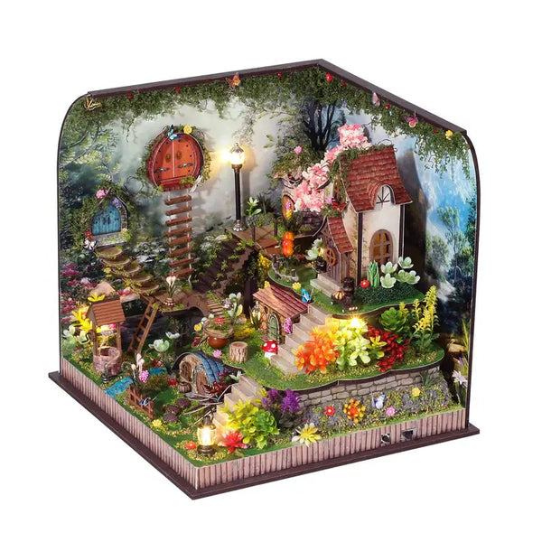 Diy Miniature House Kit - Fairy House - Hands Craft - Wild Lark