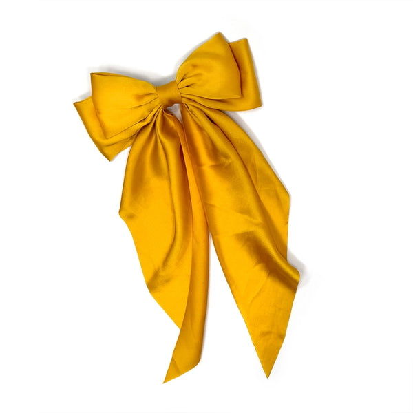 Victoria Hair Bow - Gold - Rainbow Unicorn Birthday Surprise - Wild Lark