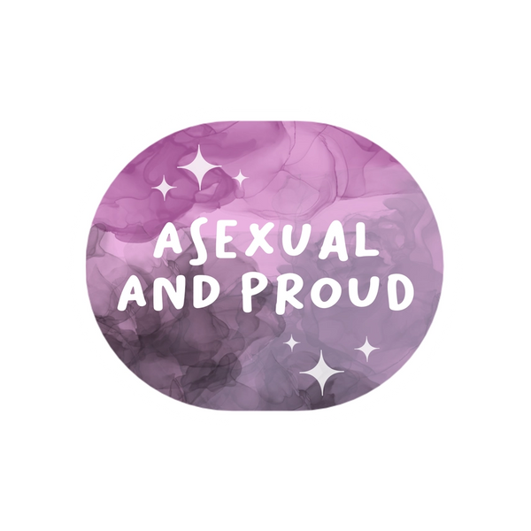 Pride Stickers - Asexual and Proud - Liv Lyszyk Prints - Wild Lark