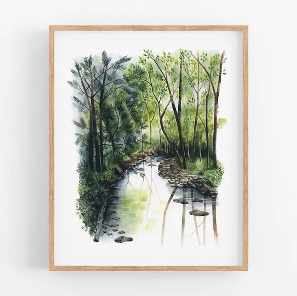 May We Fly Art Print - A Place to Rest / 8x10 - May We Fly - Wild Lark