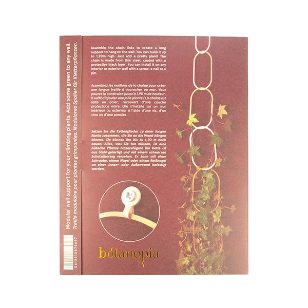 Gold Brass Chain - Plant Support For Climbing Plants -  - Botanopia USA - Wild Lark