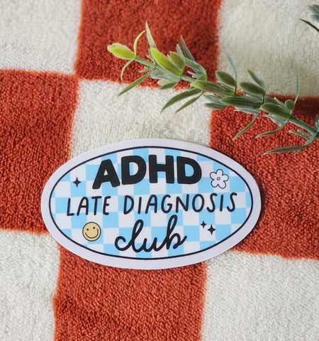 Adhd Sticker -  - Luxe Trauma - Wild Lark