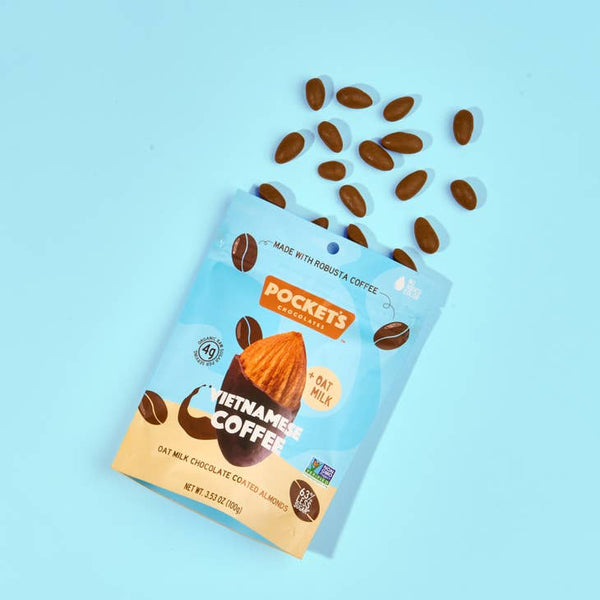 Sale!Choco Nuts - Vietnamese Coffee - Pocket's Chocolates - Wild Lark