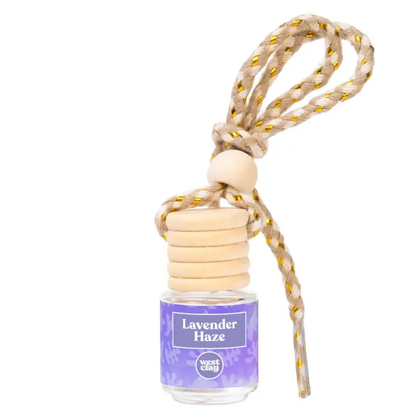 Car Air Fresheners | Fragrance Diffuser - Lavender Haze - West Clay Company - Wild Lark