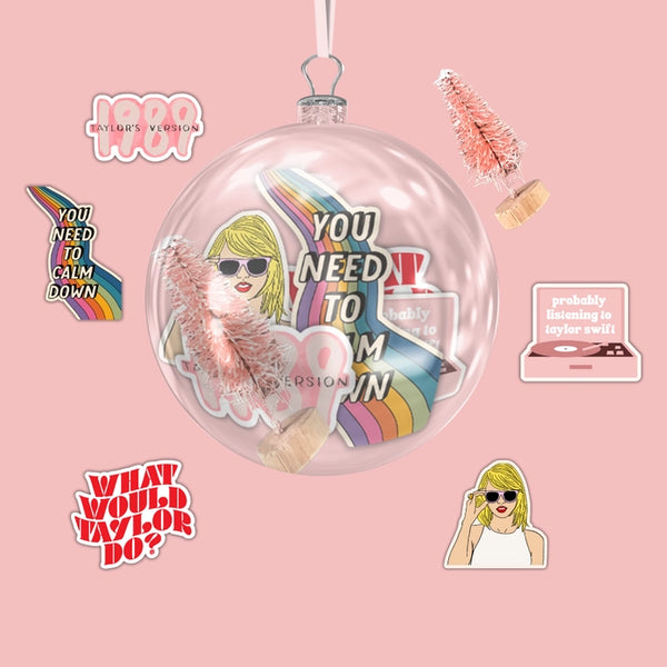 Taylor Swift Sticker Gift Ornament -  - inviting affairs paperie - Wild Lark