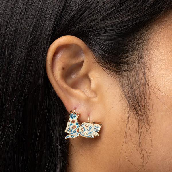 Drop Earrings - - Yellow Owl Workshop - Wild Lark