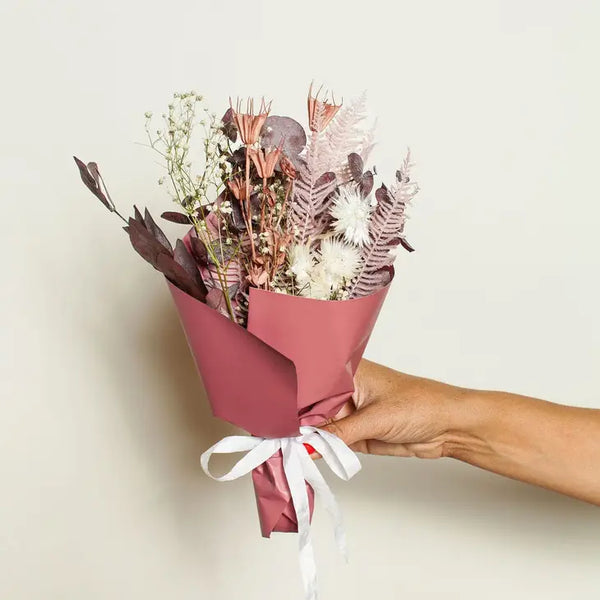 Mini Dried Flower Bouquet - Sugar Plum - Idlewild Floral Co - Wild Lark