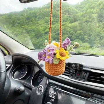 Sale!Crochet Hanging Flower Pot - - Tomopod - Wild Lark
