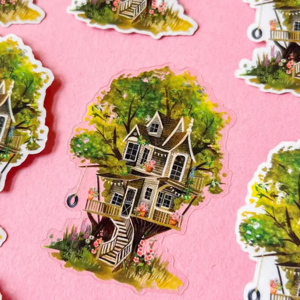 Katie Daisy Matte Sticker - Treehouse - Katie Daisy - Wild Lark