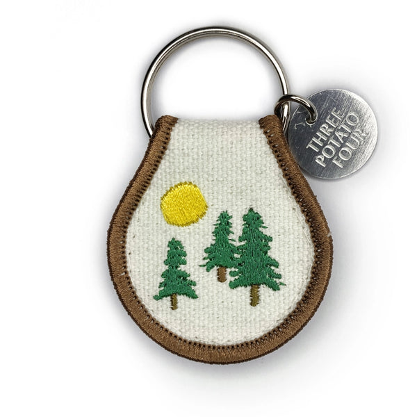 Patch Keychain - Evergreen - Three Potato Four - Wild Lark