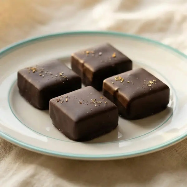 4 Piece Dark Chocolate Truffles - Rosemary Grapefruit - Farmhouse Chocolates - Wild Lark