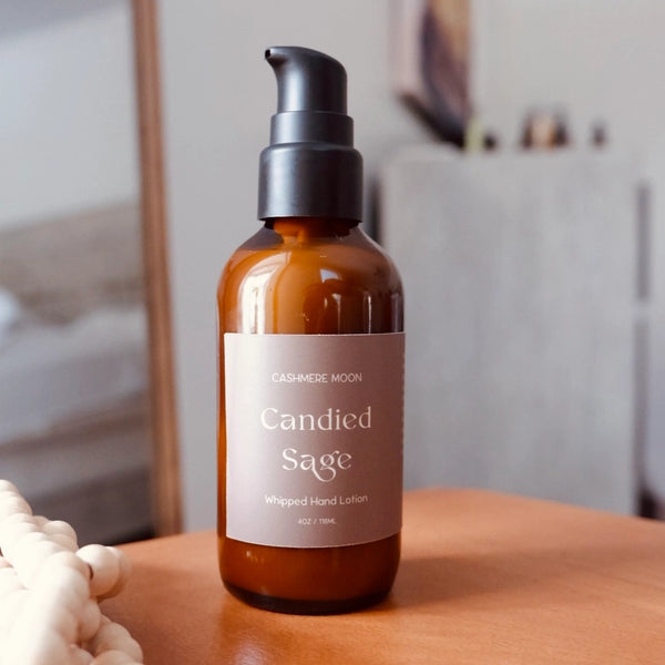 Candied Sage Whipped Hand Lotion - - Cashmere Moon - Wild Lark