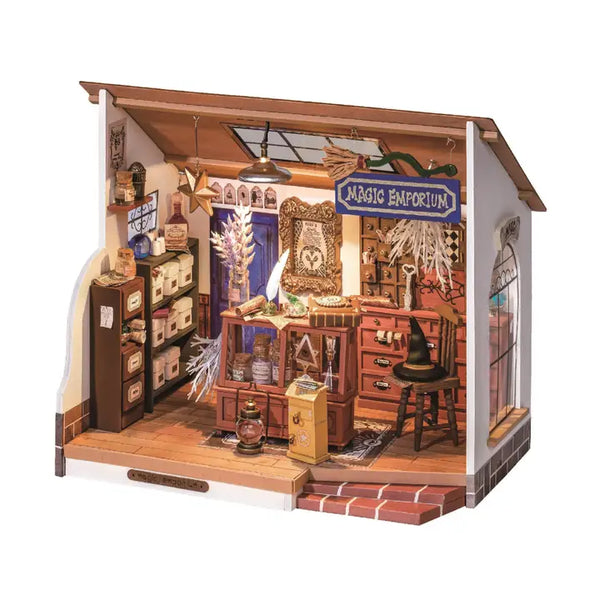 Diy Miniature House Kit - Kiki's Magic Emporium - Hands Craft - Wild Lark