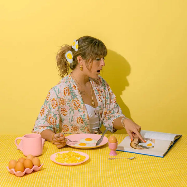 Egg French Barrette - - Jenny Lemons - Wild Lark