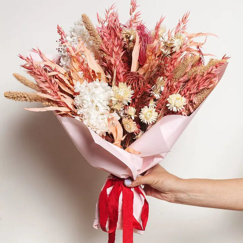 Strawberry Field Statement Bouquet -  - Idlewild Floral Co - Wild Lark