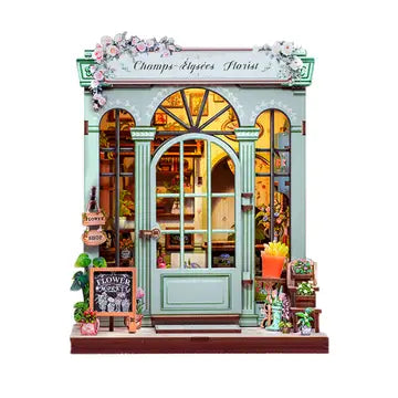 DIY Book Nook Kit - Champs Elysees Florist - Hands Craft - Wild Lark