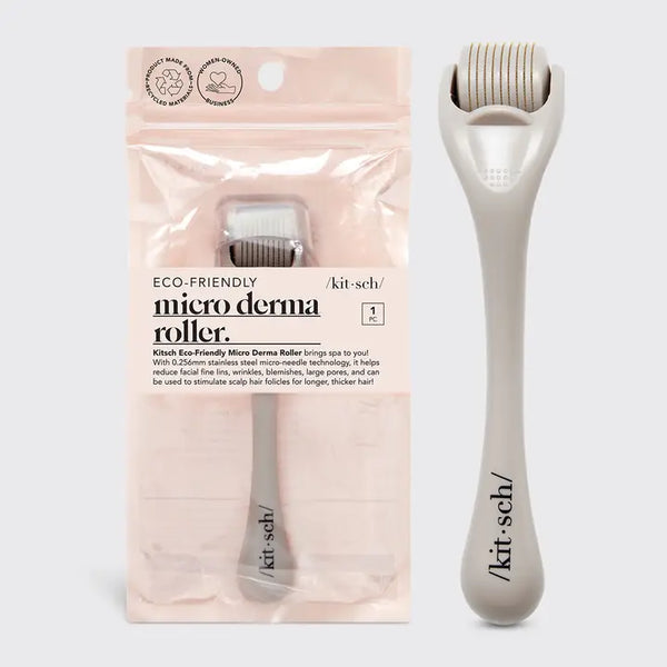 Micro Derma Facial Roller - Warm Gray - - KITSCH - Wild Lark