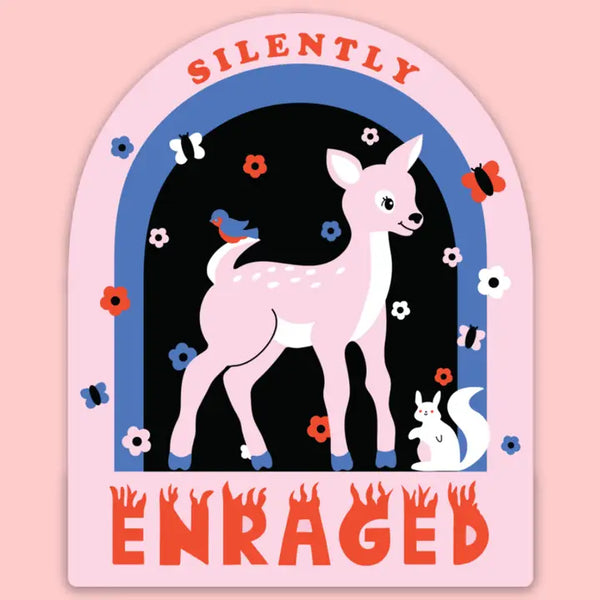 Tender Ghost Stickers - Silently Enraged - Tender Ghost - Wild Lark