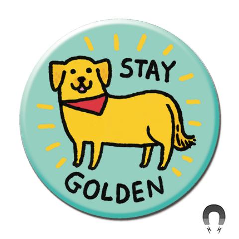 Magnets - Stay Golden - Badge Bomb - Wild Lark