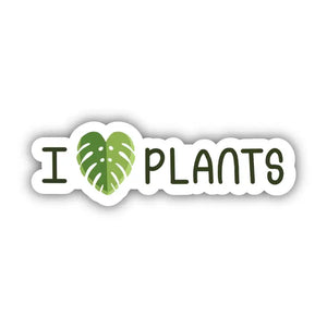 I Heart Plants Sticker -  - Big Moods - Wild Lark
