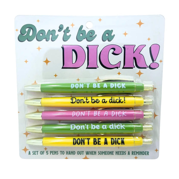 Fun Club Pen Sets - Don't Be A Dick! - FUN CLUB - Wild Lark