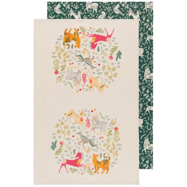 Dish Towels - Boundless Kitchen Towel Set of 2 - Danica Studio - Wild Lark