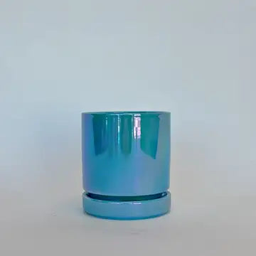 6.5" Gemstone Pot - with Water Saucer