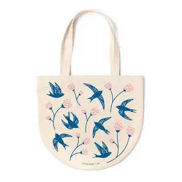 Round Canvas Tote - Swifts - Seltzer Goods - Wild Lark