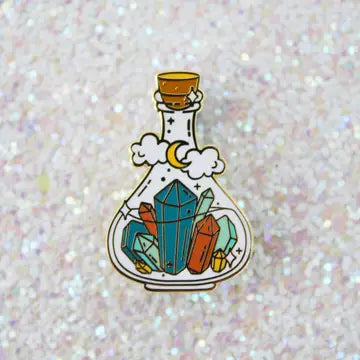 Occasionalish Enamel Pins - Crystal Potion - Occasionalish - Wild Lark