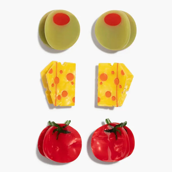 Micro Claw Clip Sets - Snack Board - Jenny Lemons - Wild Lark