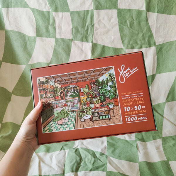 The Plant Boutique 1000 Pc Puzzle - - Home by Faith - Wild Lark