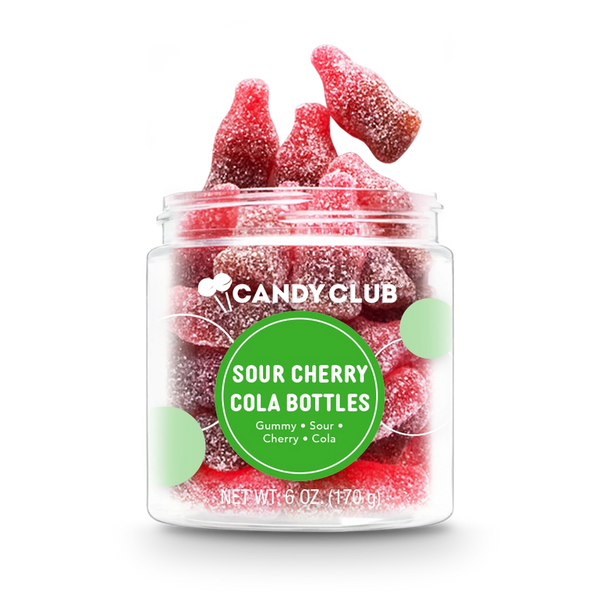 Candy Club - Sour Cherry Cola Bottle Gummies - Candy Club - Wild Lark