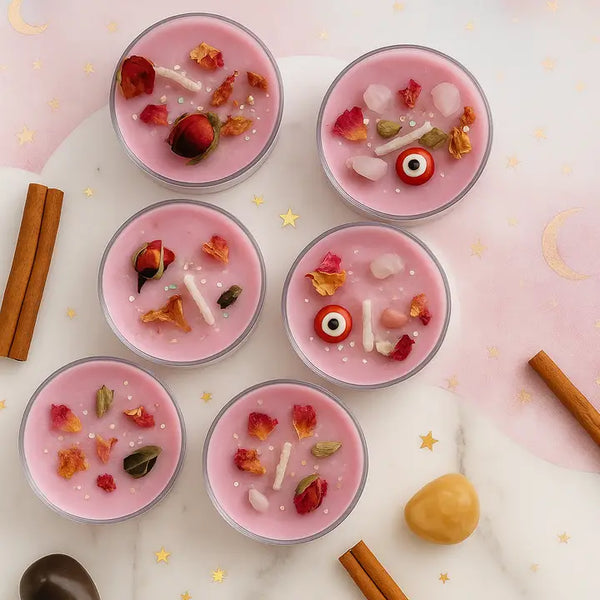 Pink Love Tealight Set - - Lunastry - Wild Lark