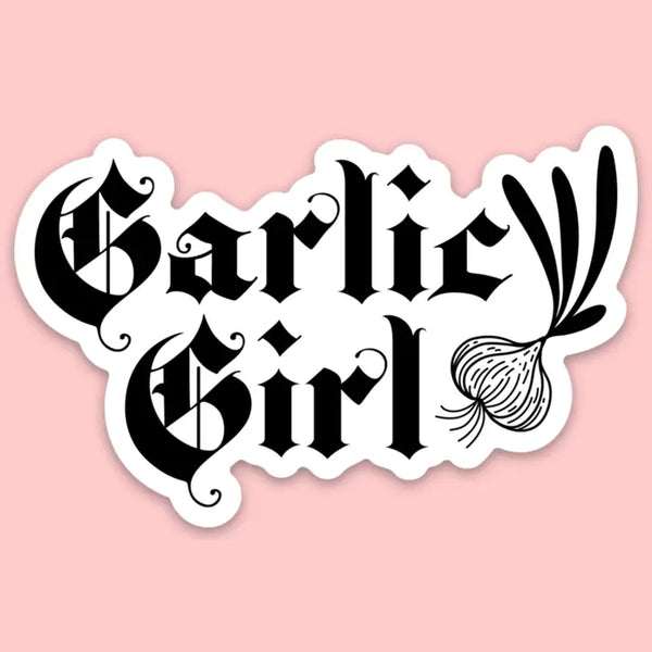 Tender Ghost Stickers - Garlic Girl - Tender Ghost - Wild Lark
