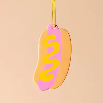 And Here We Are Air Freshener - Hot Dog Air Freshener (Pink Lemonade Scent) - And Here We Are - Wild Lark