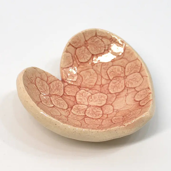 Pottery Dish Bowls - Heart Small Red - Naturecore - Walton Clay Studio - Wild Lark