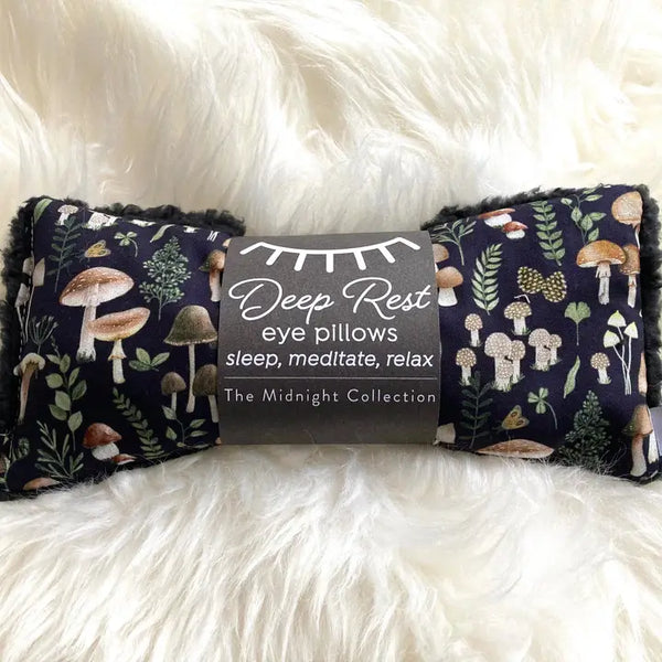 Deep Rest Eye Pillow - Midnight Mushroom - Little Man - Wild Lark