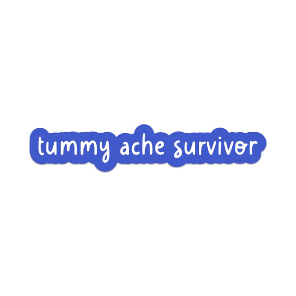 Stickers - Tummy Ache Survivor - Mouthy Broad - Wild Lark