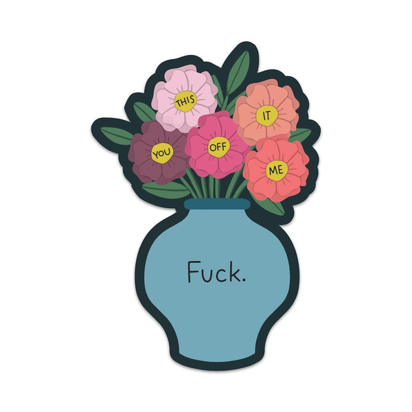 Stickers - Fuck Bouquet - Mouthy Broad - Wild Lark