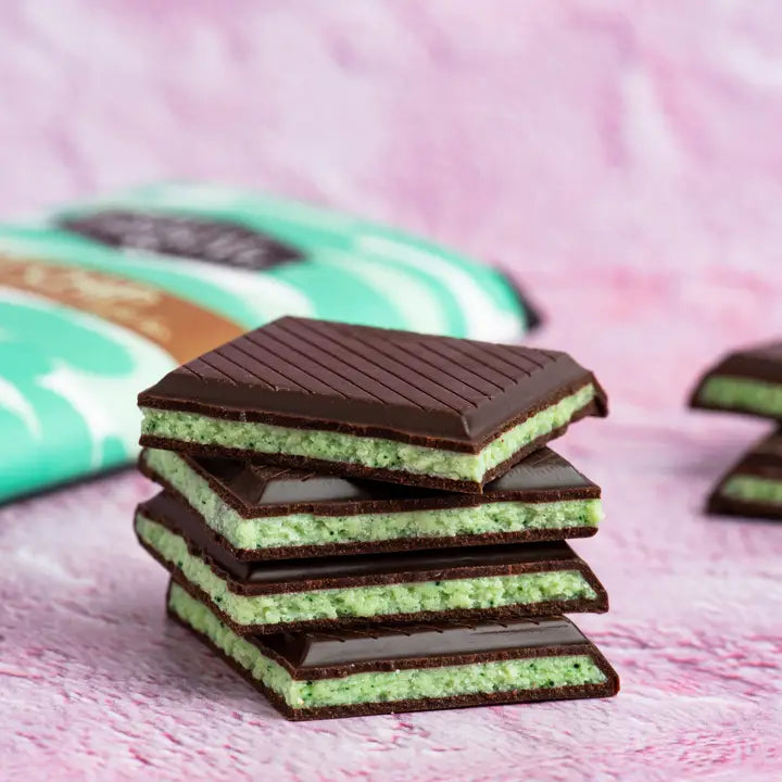 Seattle Chocolates Summer Scoops Truffle Bars - Mint Chip - Wild Lark - Wild Lark