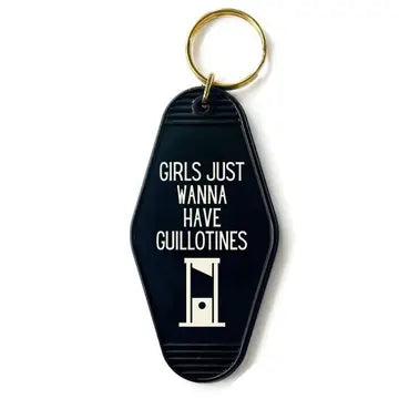 Motel Keychain - GetBullish - Girls Just Wanna Have Guillotines - GetBullish - Wild Lark