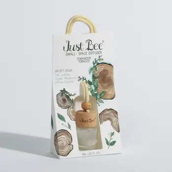 Just Bee Small Space Diffuser - Teakwood Tobacco - Just Bee - Wild Lark