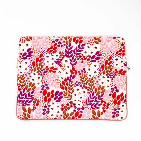 Sangria Floral Laptop Case (For 15" Laptop) -  - Elyse Breanne Design - Wild Lark