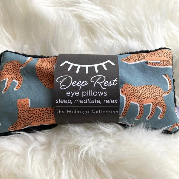 Deep Rest Eye Pillow - Stone Leopard - Little Man - Wild Lark