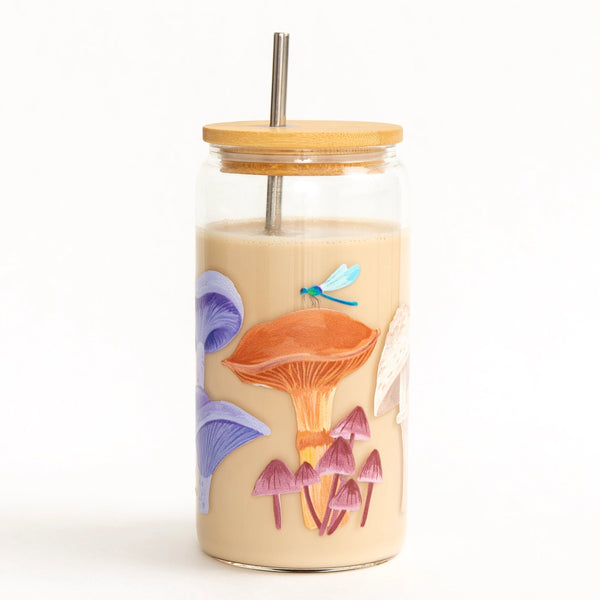 Glass Can - Mushroom - 1canoe2 | One Canoe Two Paper Co. - Wild Lark