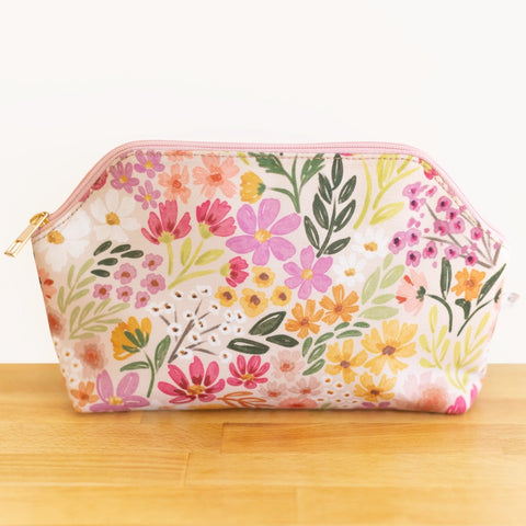 Zipper Pouch - Primrose Petals - Elyse Breanne Design - Wild Lark