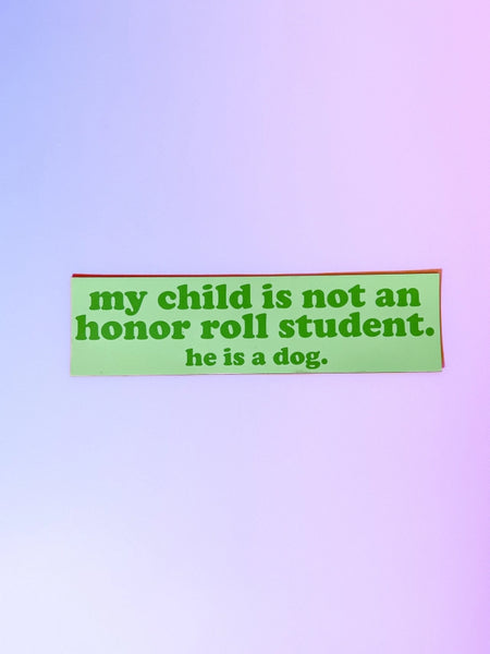 Car Magnet - Honor Roll Car Magnet - Green - A Shop of Things - Wild Lark
