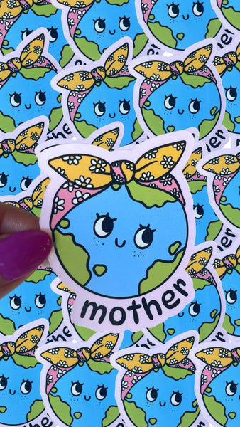 Typo Lettering Co. Stickers - Mother Earth - Typo Lettering Co. - Wild Lark