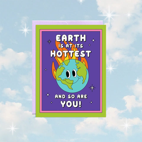 Hottest Earth | Birthday Card -  - Party Mountain Paper co. - Wild Lark
