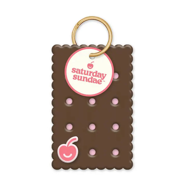 Saturday Sundae Strawberry Mini Ice Cream Sandwich Charm Note Cards - - Studio Oh! - Wild Lark